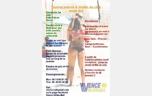 Tournoi du Vence Volley Ball