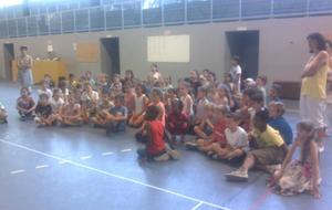 Initiation du Volley à l'école CHAGAL