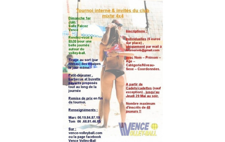 Tournoi du Vence Volley Ball