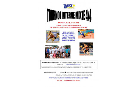Tournoi interne 4x4
